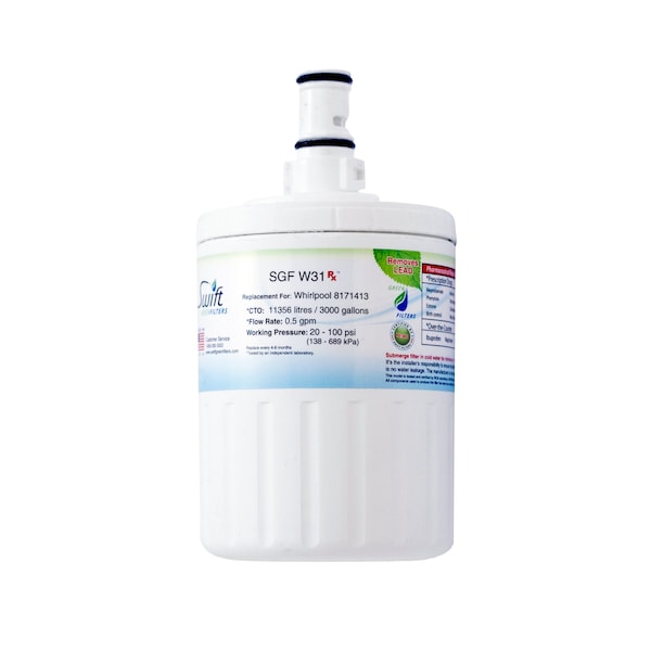 Pharmaceutical Replacement for Whirlpool EDR8D1 46-9002, 8171413/14